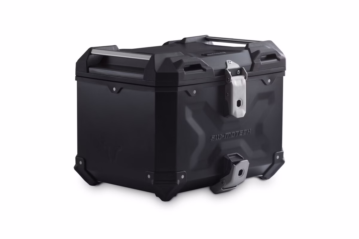 Motech kovček 38L TRAX ADV z nosilci za XL750 Transalp Črna 38L
