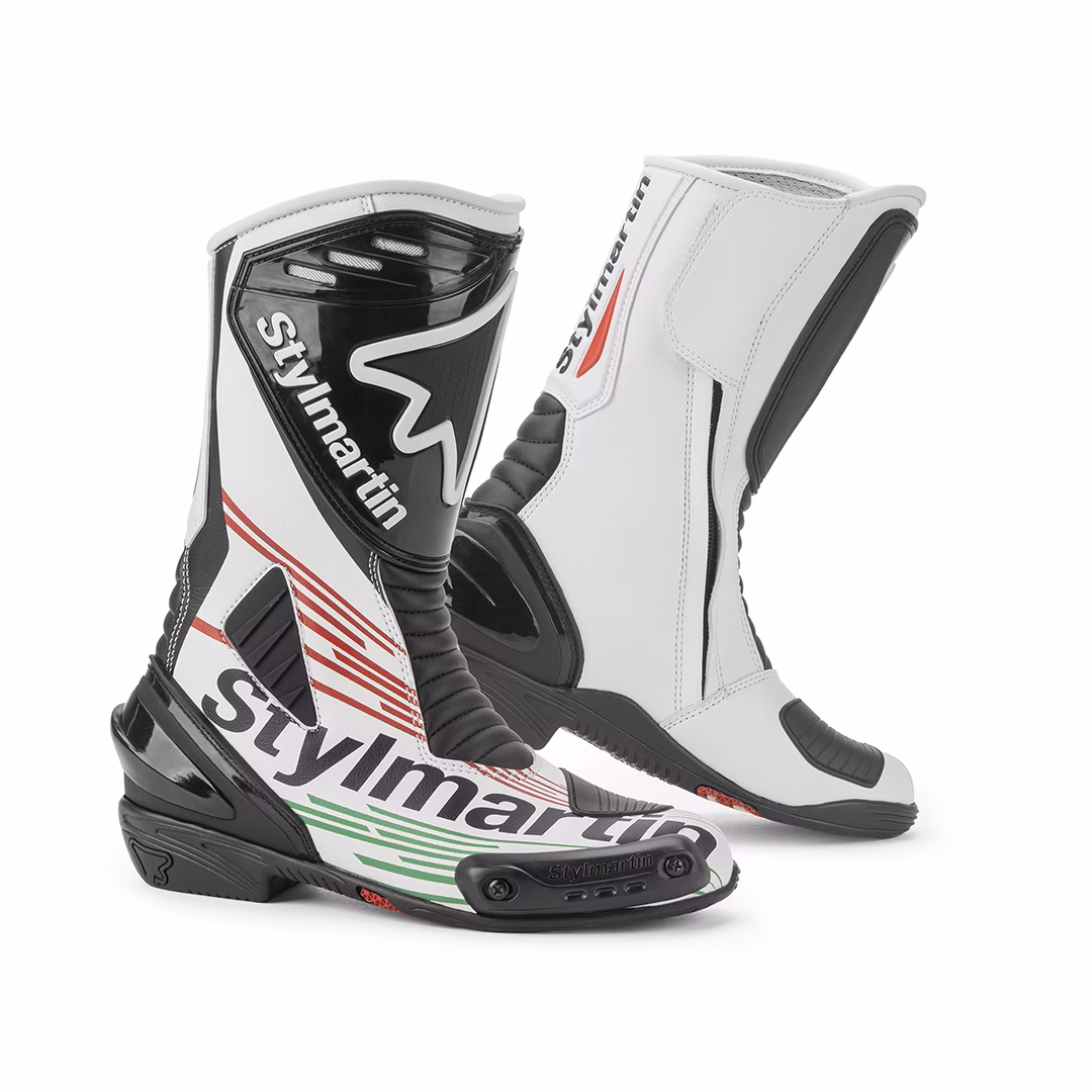 Stylmartin motoristični škornji DREAM RS EVO Bela/Črna 36