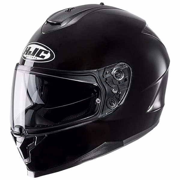 HJC integralna motoristična čelada C70N SOLID Črna Metalic XL