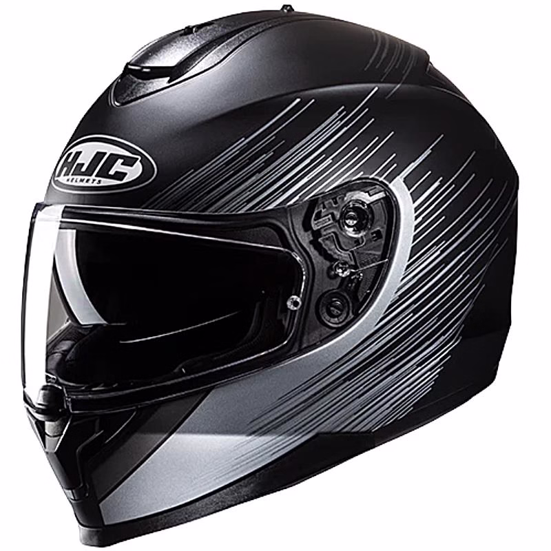 HJC integralna motoristična čelada C70N SWAY MC5SF Črna Mat/Siva XL