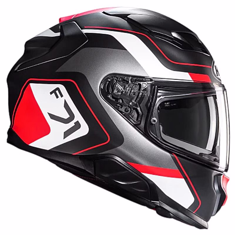 HJC integralna motoristična čelada F71 ARCAN MC1SF Črna/Siva/Bela/Rdeča L