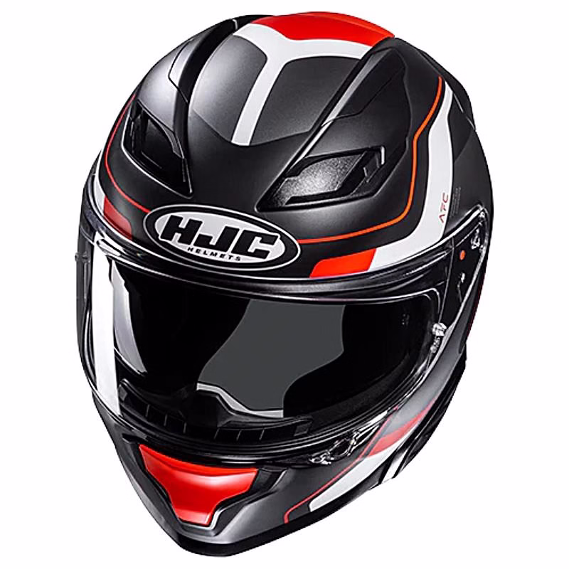 HJC integralna motoristična čelada F71 ARCAN MC1SF Črna/Siva/Bela/Rdeča S
