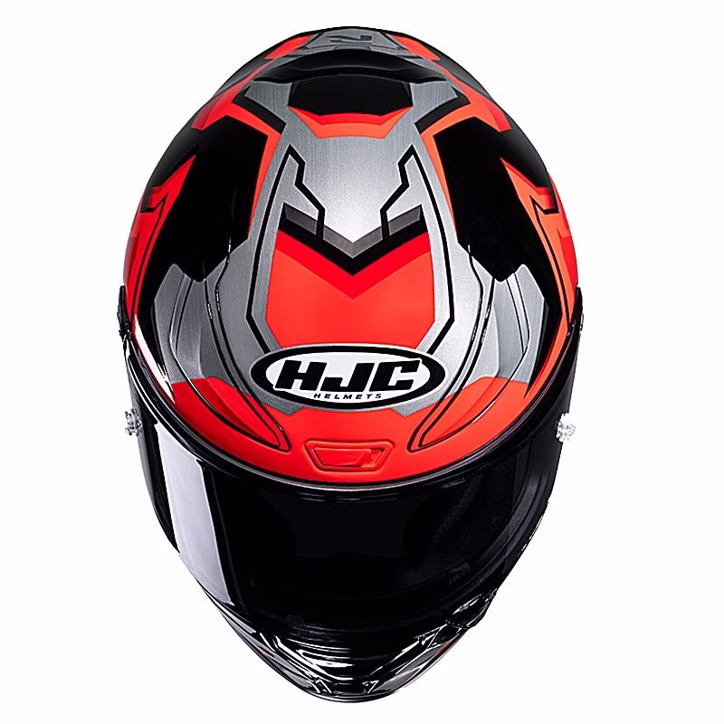 HJC integralna motoristična čelada RPHA 1 NOMARO MC21 Rdeča/Črna/Siva S
