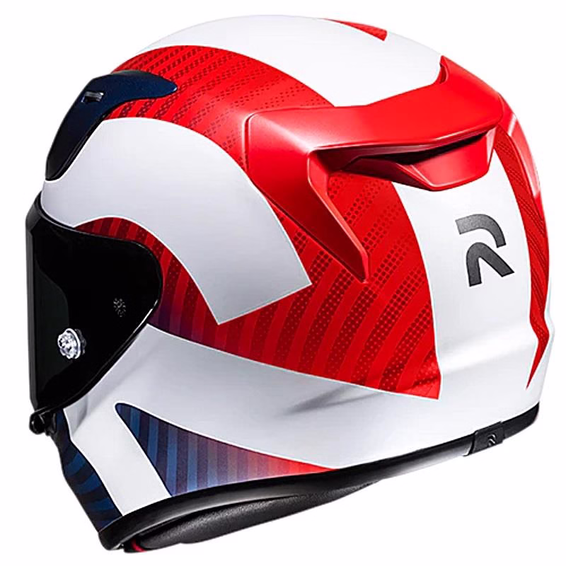 HJC integralna motoristična čelada RPHA 12 OTTIN MC21SF Rdeča/Bela/Modra XL