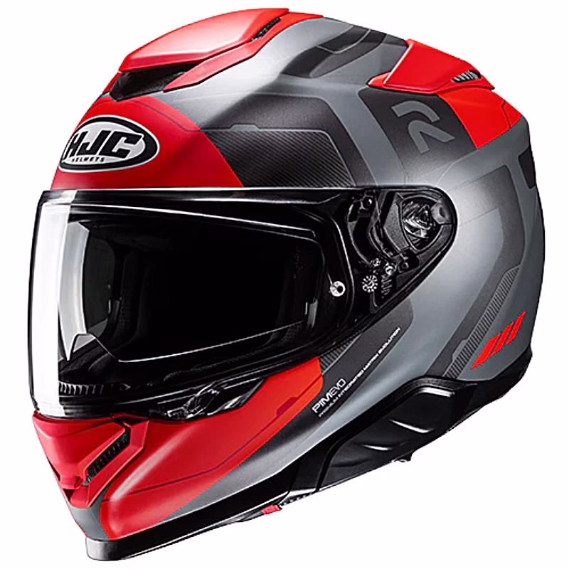HJC integralna motoristična čelada RPHA 71 COZAD MC1SF Rdeča Mat/Siva M