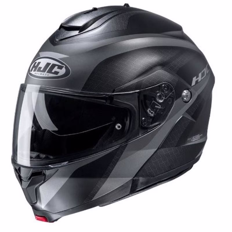 HJC preklopna motoristična čelada C91 TALY MC5SF Črna Mat/Siva XS
