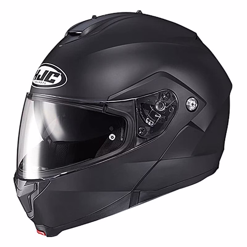 HJC preklopna motoristična čelada C91N SOLID Črna Mat XL