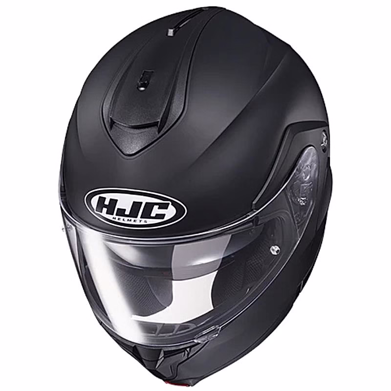 HJC preklopna motoristična čelada C91N SOLID Črna Mat XL