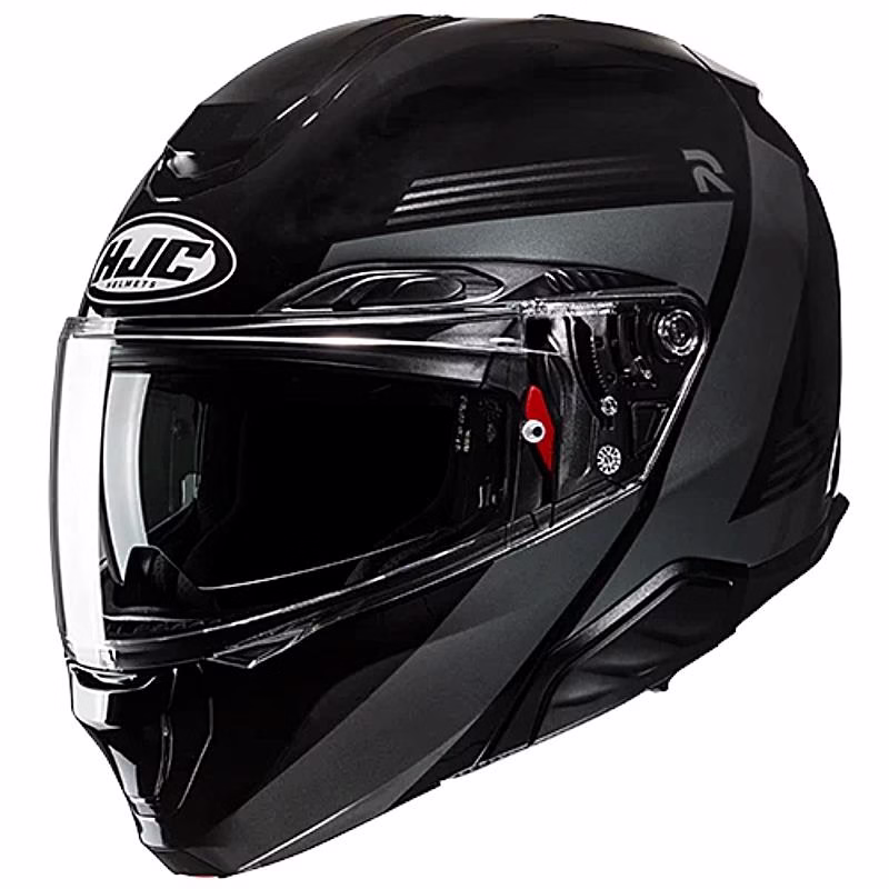 HJC preklopna motoristična čelada RPHA 91 ABBES MC5 Črna/Siva S