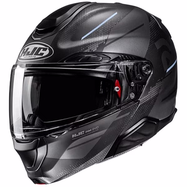HJC preklopna motoristična čelada RPHA 91 BLAT MSRP Črna Mat/Siva M