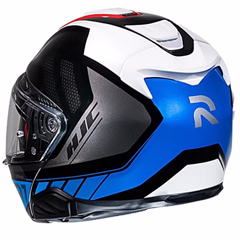 HJC preklopna motoristična čelada RPHA 91 RAFINO MC21 Črna/Bela/Modra/Rdeča XL
