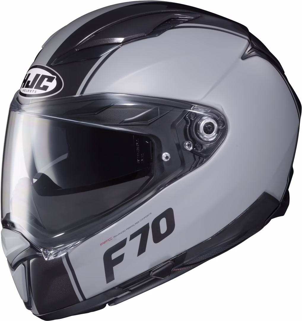 HJC integralna motoristična čelada F70 MAGO MC5SF Siva Mat/Črna S