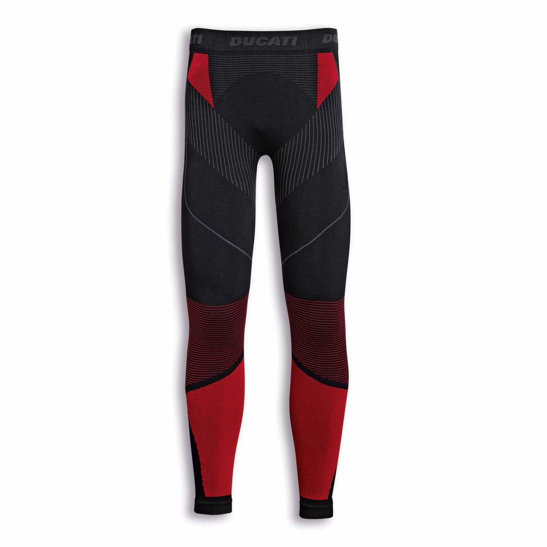 Ducati motoristično perilo hlače TECHNICAL Warm Up 2 Long Sleeve Črna/Rdeča XXL/XXXL