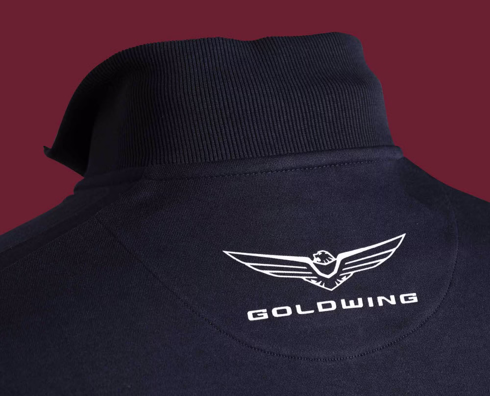 Honda m. jopa GOLD WING Full Zip Modra/Rdeča M