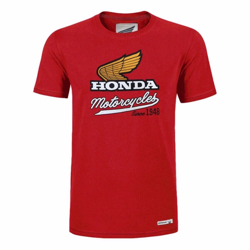 Honda m. T-Shirt Elsinore Rdeča/Bela/Rumena L