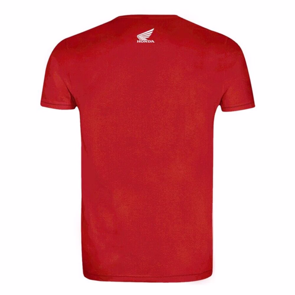 Honda m. T-Shirt Elsinore Rdeča/Bela/Rumena L