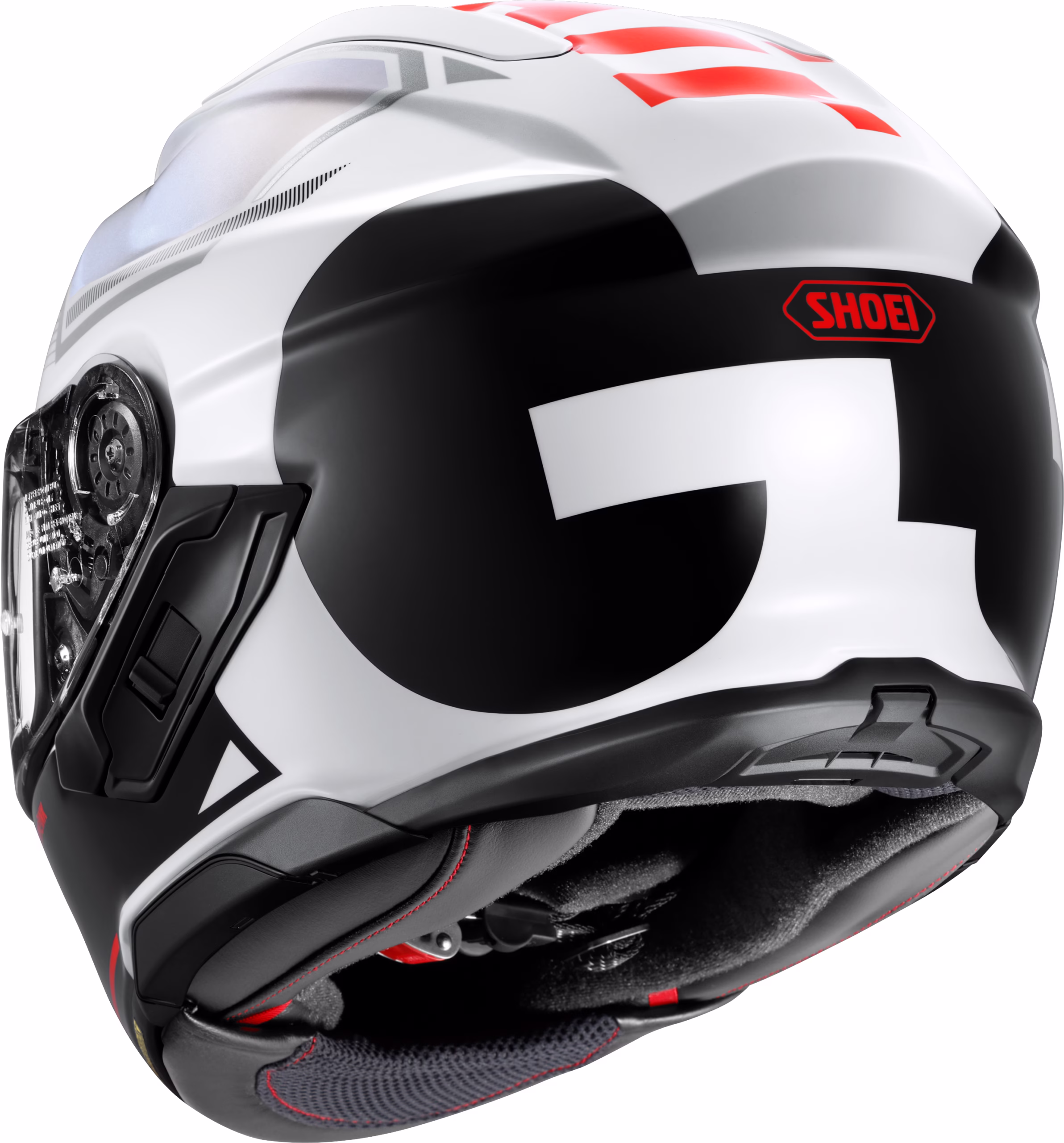 SHOEI integralna motoristična čelada GT-AIR 3 Mike TC-6 Bela/Črna/Rdeča/Srebrna M