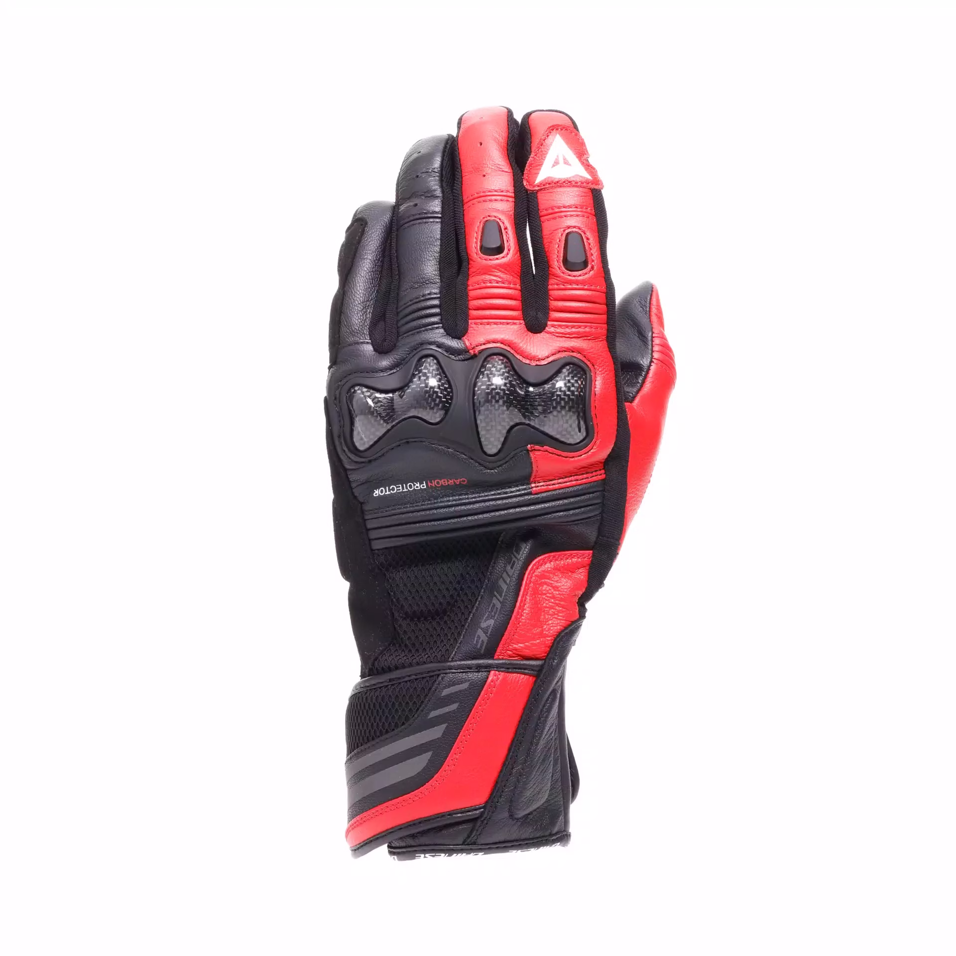 Dainese m. motoristične rokavice REACTO Carbon Long Črna/Rdeča L