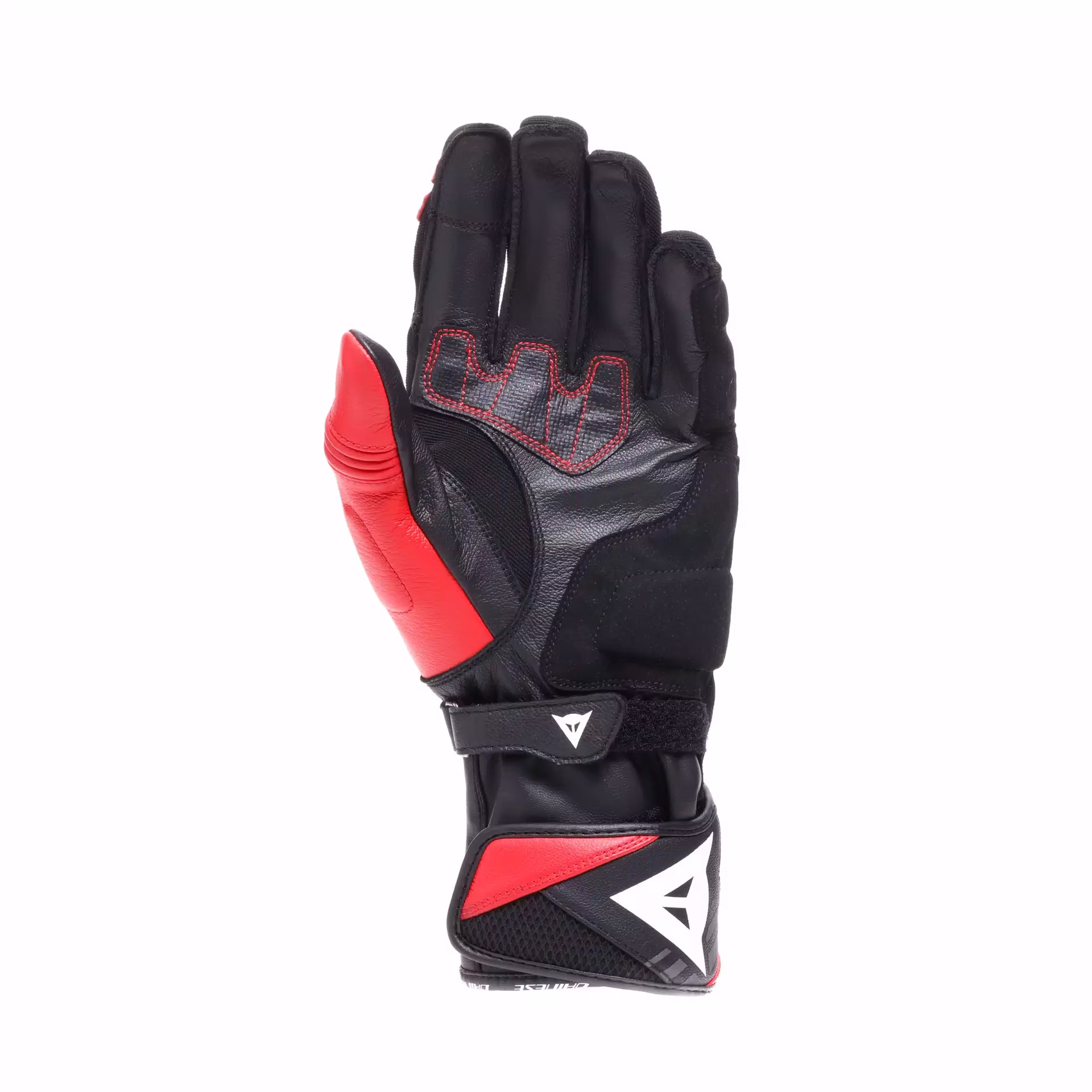 Dainese m. motoristične rokavice REACTO Carbon Long Črna/Rdeča L