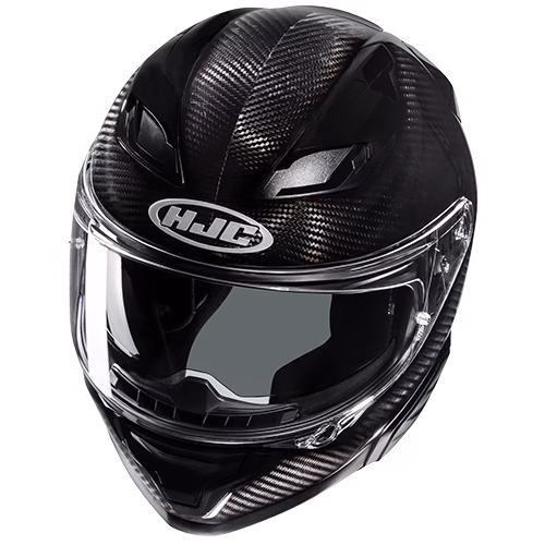 HJC integralna motoristična čelada F71 CARBON SOLID Carbon/Črna S