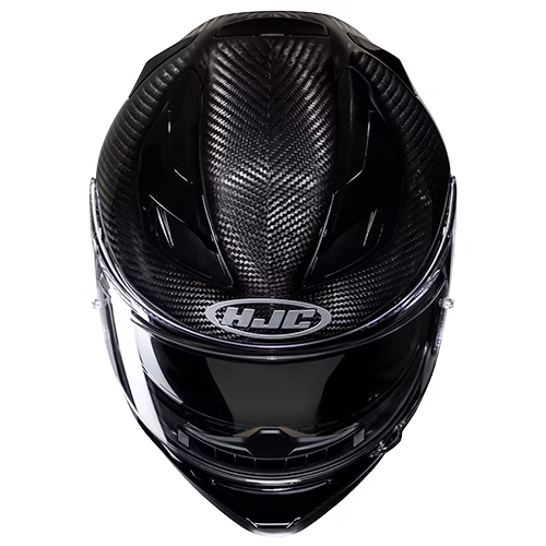 HJC integralna motoristična čelada F71 CARBON SOLID Carbon/Črna S