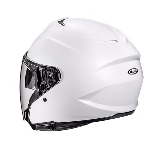 HJC jet motoristična čelada i31 SOLID Bela Perla 2XL