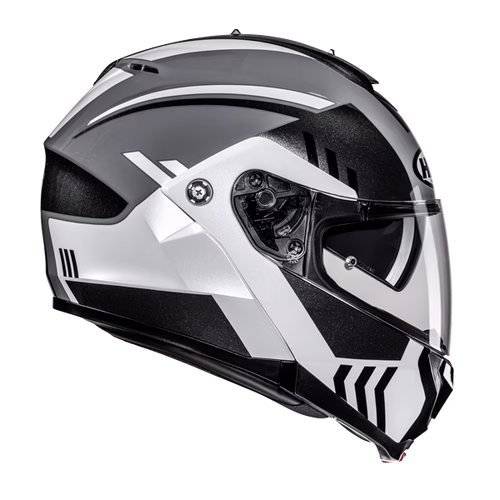 HJC preklopna motoristična čelada C91N KAON MC5 Črna Mat/Siva/Bela 2XL