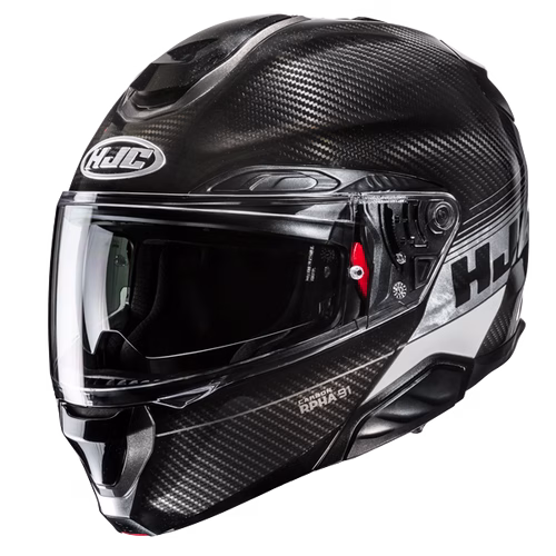 HJC preklopna motoristična čelada RPHA 91 CARBON ELIG MC5 Carbon/Siva XL