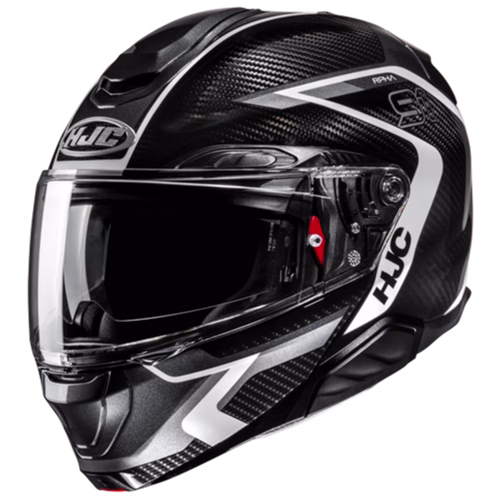 HJC preklopna motoristična čelada RPHA 91 CARBON LAGOS MC5 Carbon/Siva L