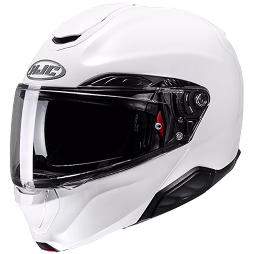HJC preklopna motoristična čelada RPHA 91 SOLID Bela Perla XL