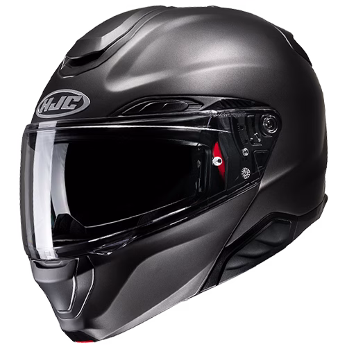 HJC preklopna motoristična čelada RPHA 91 SOLID Titanium Mat Siva S