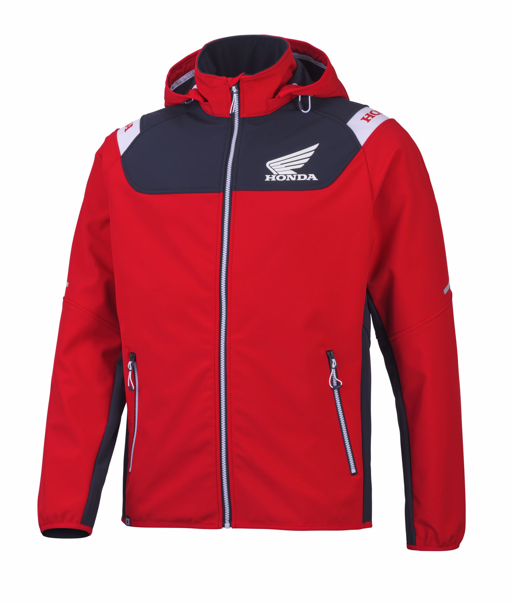 Honda Kenny m. Softshell jakna Racing 26 Rdeča/Modra/Bela L