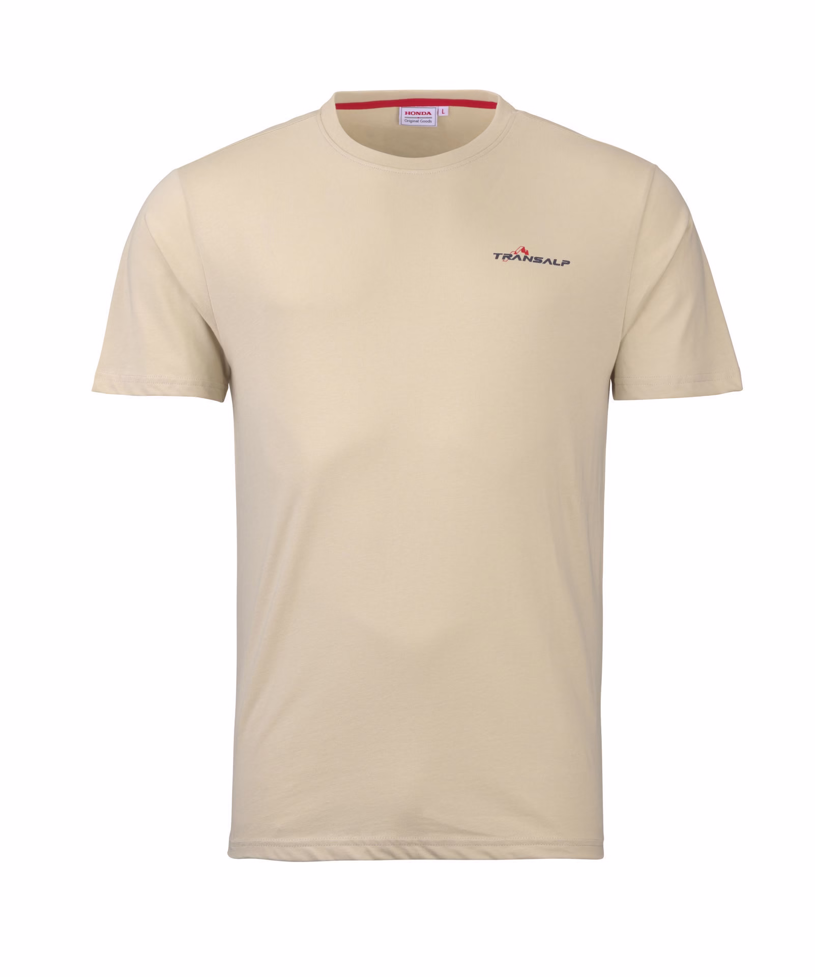 Honda Kenny m. T-Shirt Transalp 26 Beige/Bela/Modra L