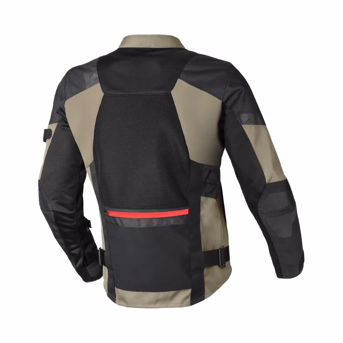 Macna m. motoristična jakna RADDIC Air Črna/Beige/Rdeča 2XL