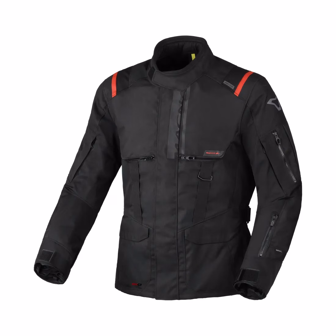 Macna m. motoristična jakna RANCHER 2.0 Raintex Črna/Rdeča XL