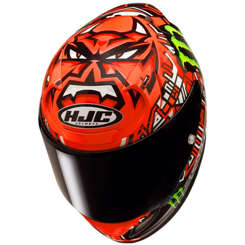 HJC motoristična čelada RPHA 12 QUARTARARO replika V2 MC1