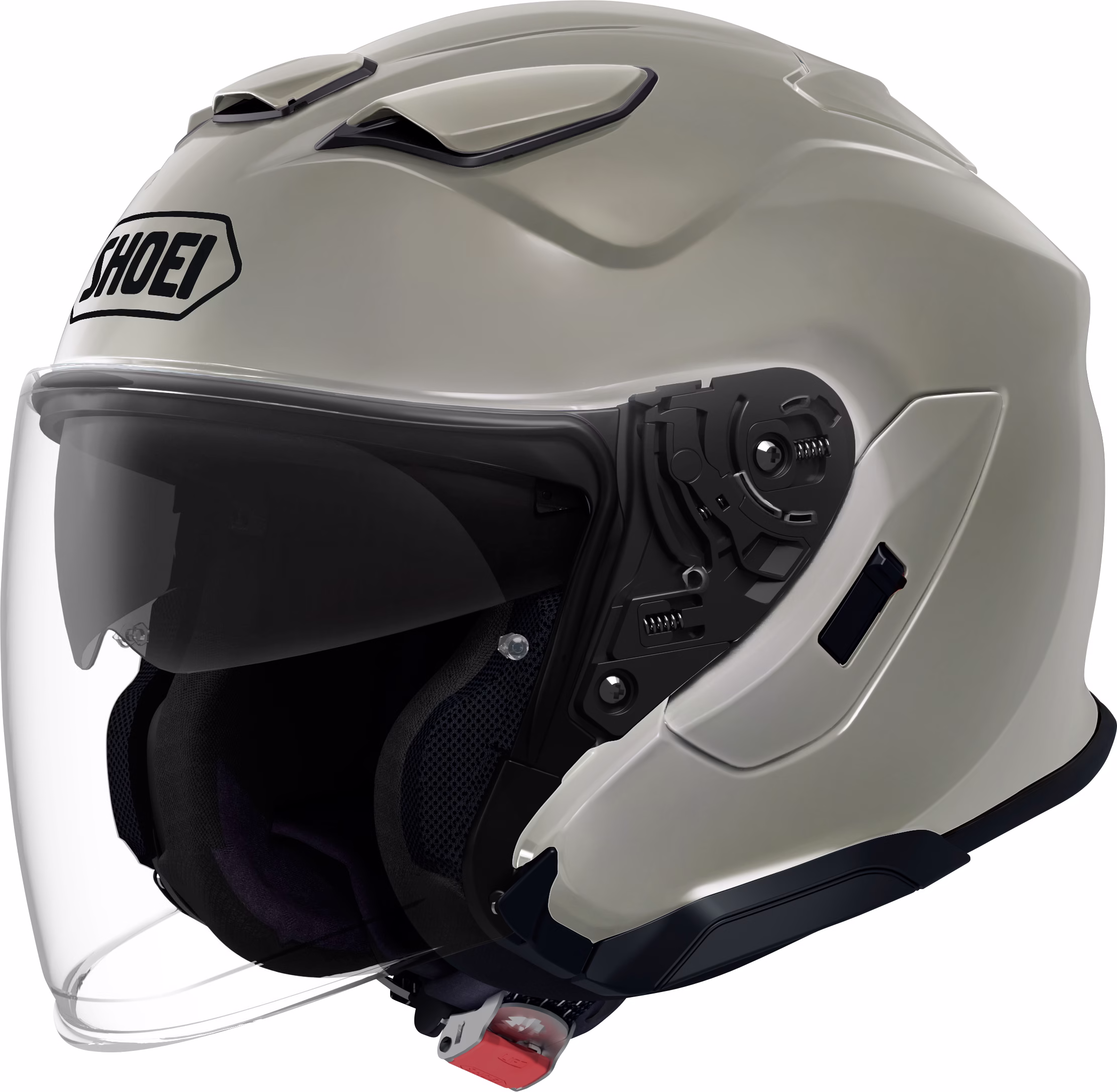 SHOEI jet motoristična čelada J-CRUISE 3 Chalk Grey Siva Mat XL