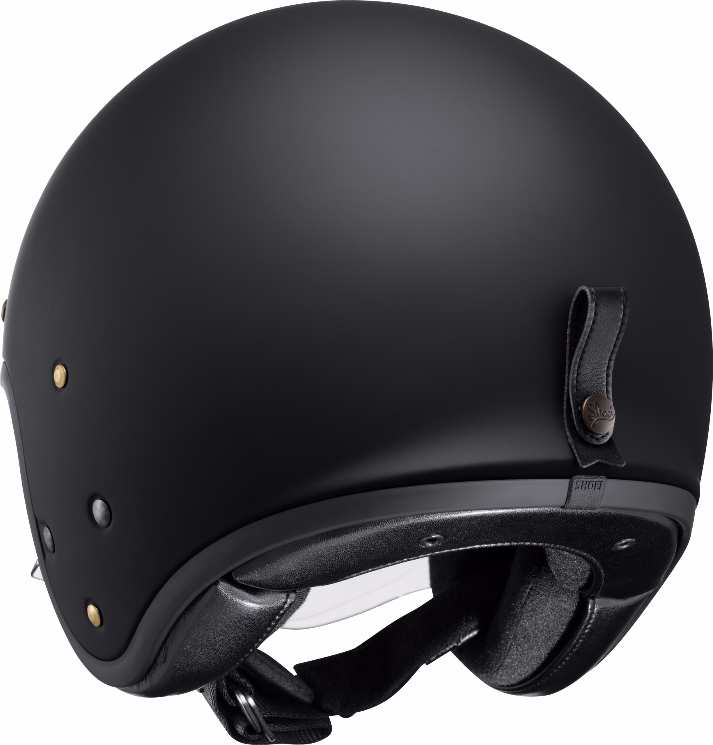 SHOEI jet motoristična čelada J-O2 MATT Black Črna Mat L