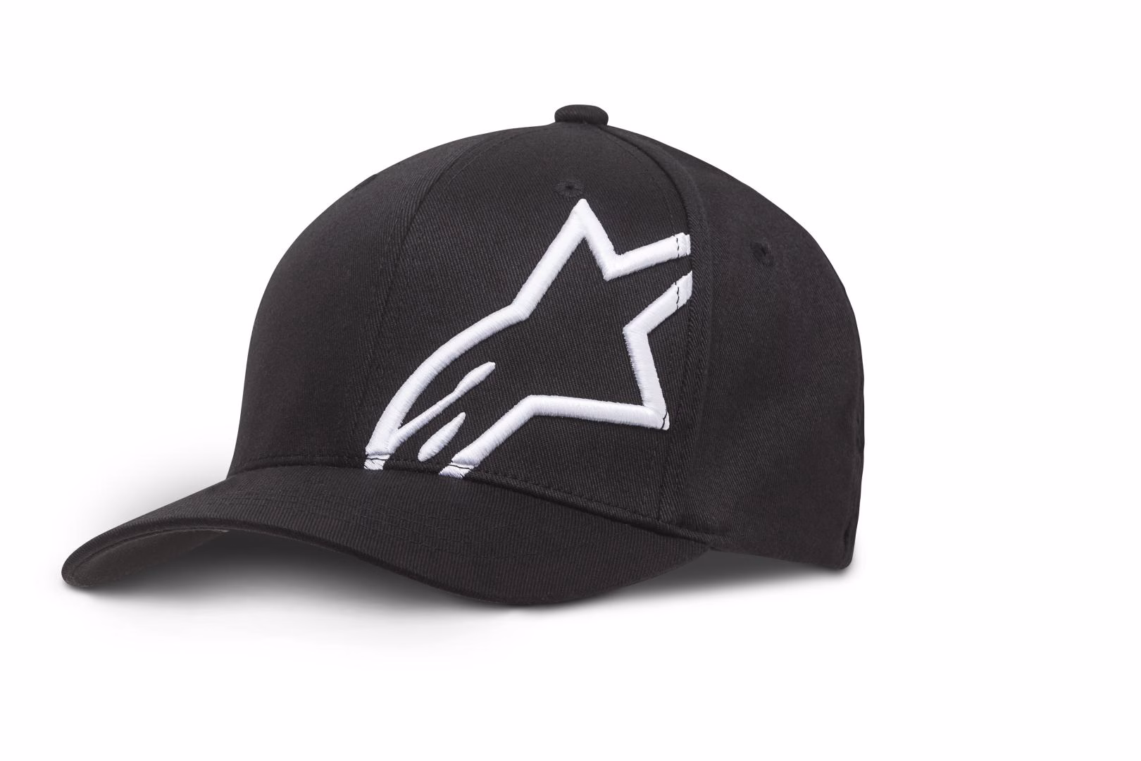 Alpinestars kapa CORP SHIFT 2 CURVED BRIM Črna/Bela L/XL