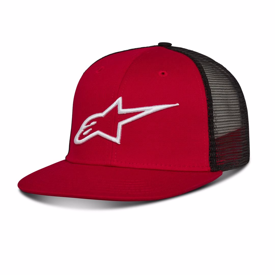 Alpinestars kapa CORP TRUCKER Rdeča/Bela