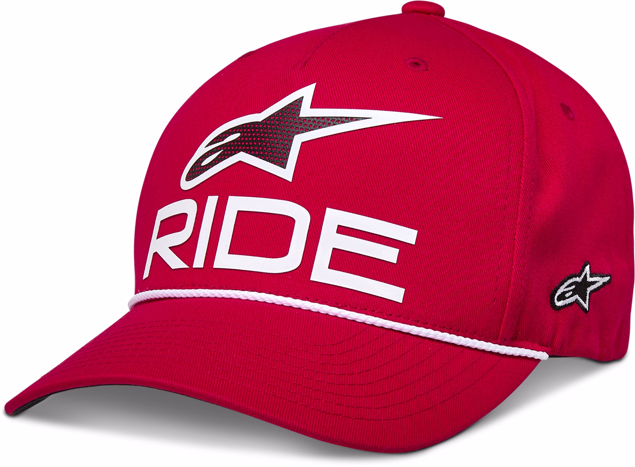 Alpinestars kapa RIDE COMP SNAPBACK Rdeča/Bela/Črna