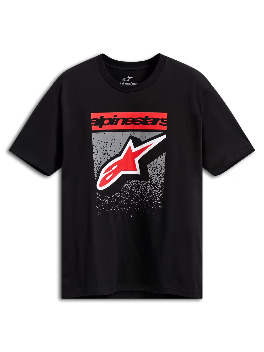 Alpinestars m. majica T-Shirt NOKA Črna/Rdeča/Bela L