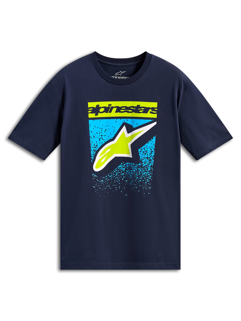 Alpinestars m. majica T-Shirt NOKA Modra/Rumena S