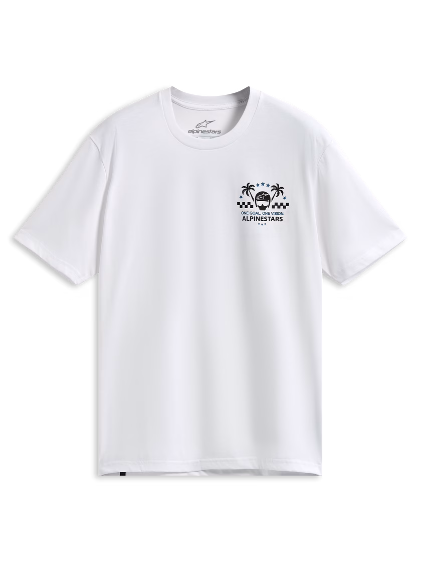 Alpinestars m. majica T-Shirt ORDER Bela/Rjava M