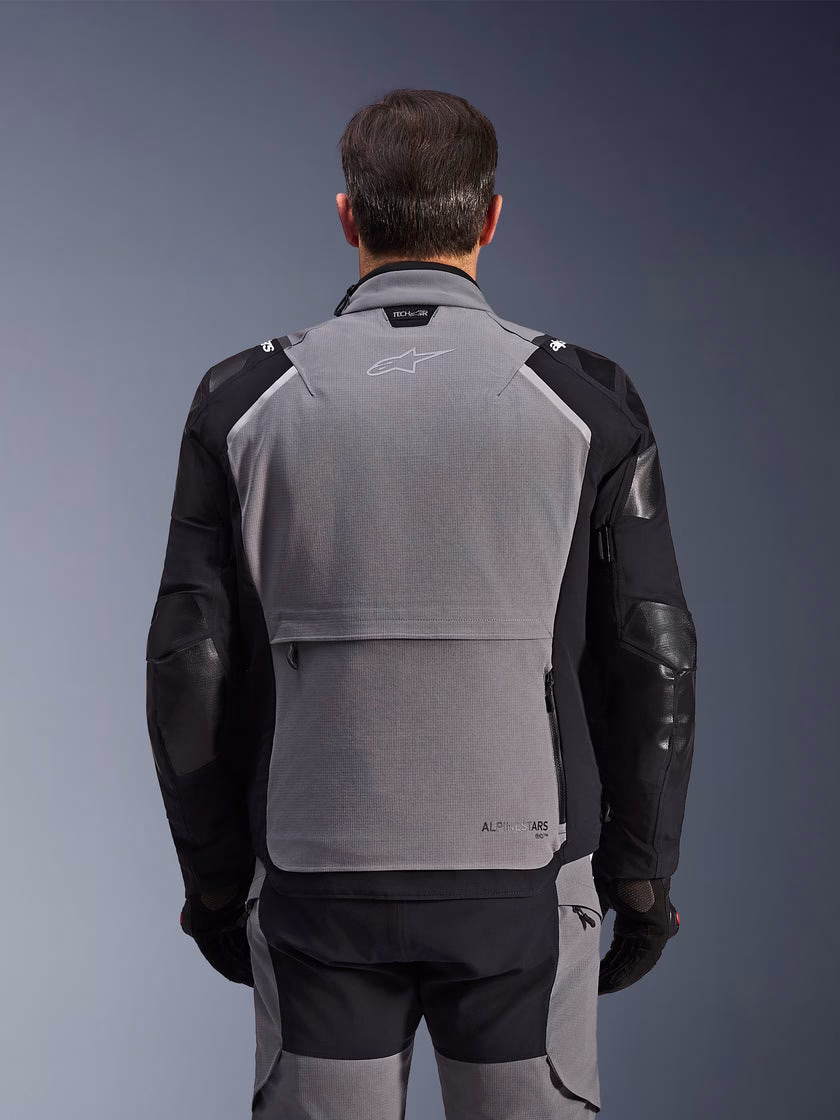 Alpinestars m. motoristična jakna ANDES PRO XF Drystar Siva/Črna M