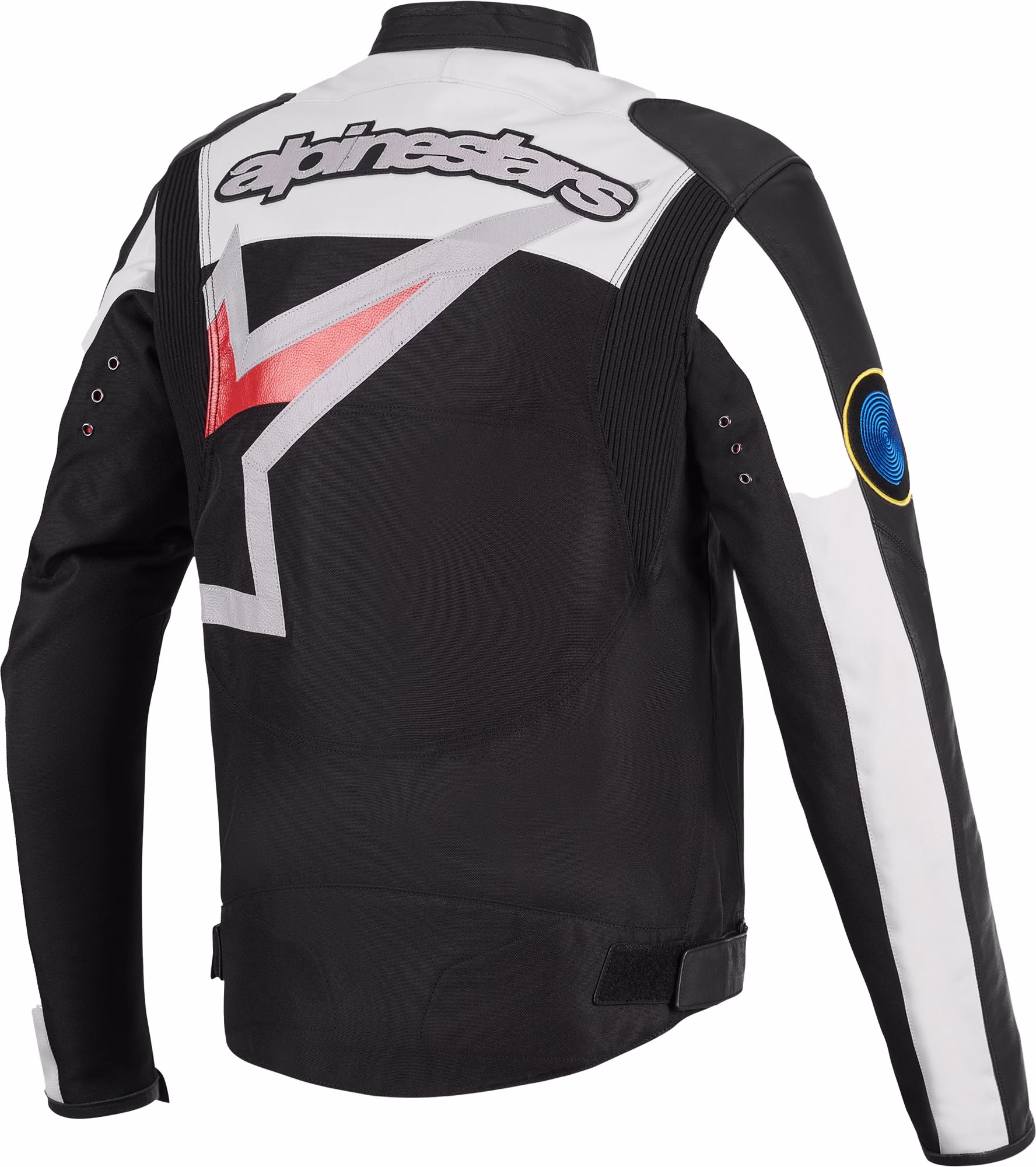 Alpinestars m. motoristična jakna AXTON WP Črna/Bela/Rdeča M