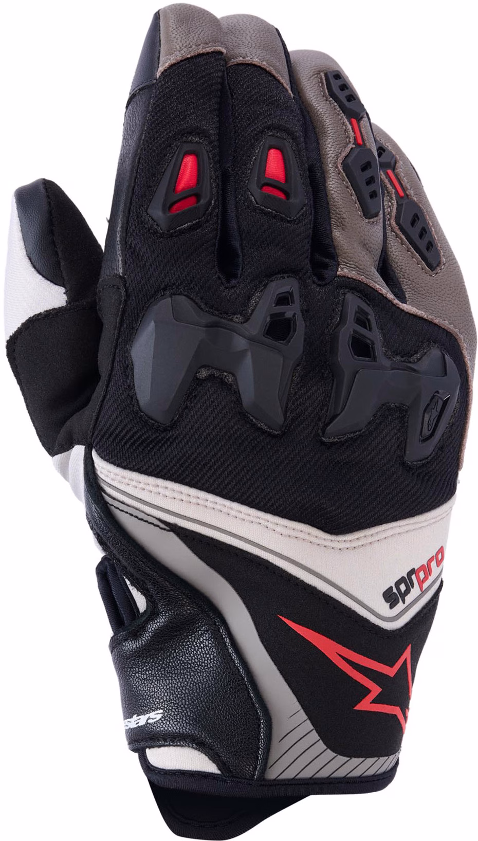 Alpinestars m. motoristične rokavice SP-R PRO Črna/Rjava/Rdeča 2XL