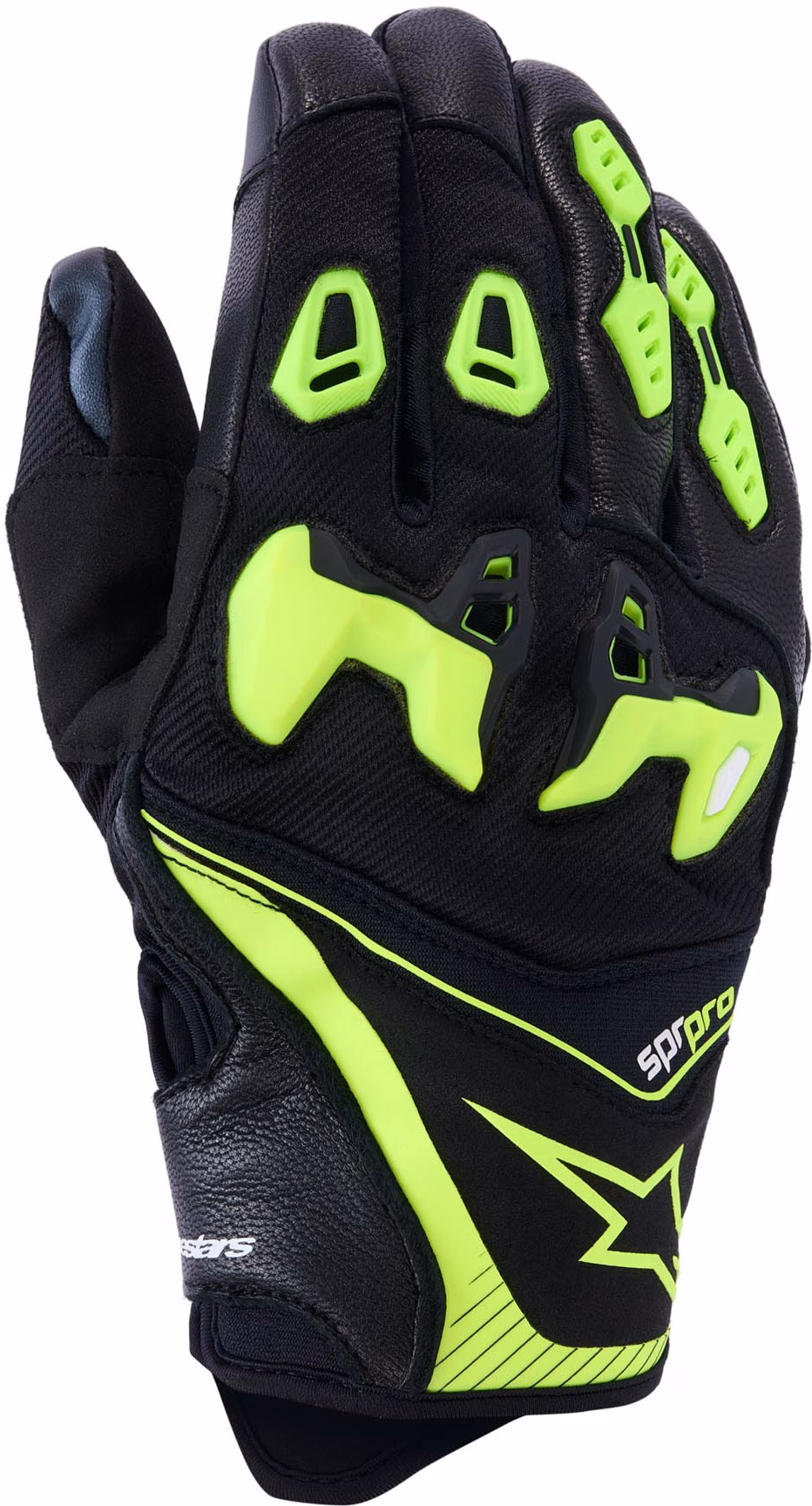 Alpinestars m. motoristične rokavice SP-R PRO Črna/Rumena Fluo 3XL