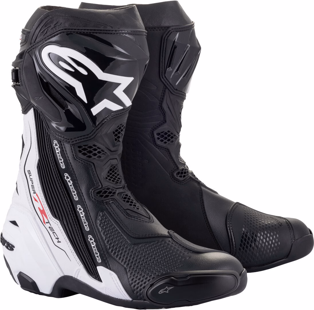 Alpinestars m. motoristični škornji SUPERTECH R Črna/Bela 43