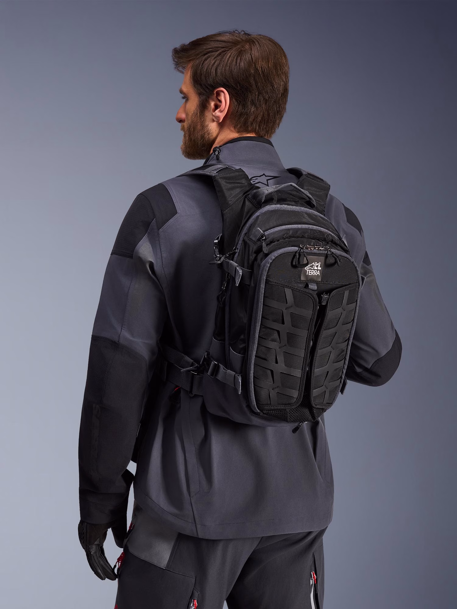 Alpinestars nahrbtnik AT-15 18 lit WP Črna/Siva 18L